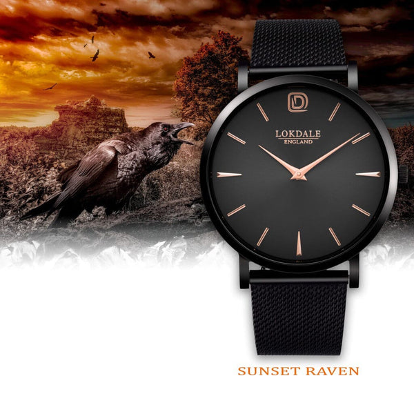 Midnight Raven - Bleu – LOKDALE WATCHES