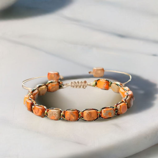 Ladies Bracelet - Orange LOKDALE LTD 